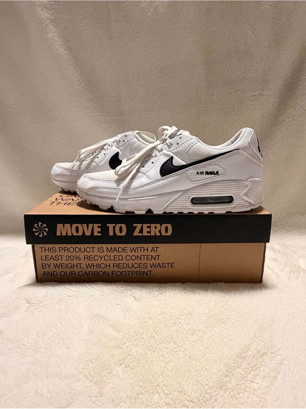 Nike Air Max 90 - White/Black-White